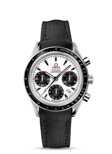 Omega Speedmaster Date 40 Stainless Steel / Panda / Cordura